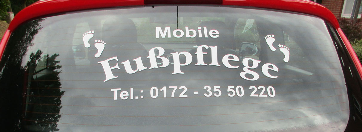 Mobile Fu&szlig;pflege & Kosmetik in Schwarzenbek und Umland
